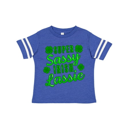 Inktastic Super Sassy Irish Lassy with Green 4 Leaf Clovers Gift Toddler Boy or Toddler Girl T-Shirt
Inktastic Super Sassy Irish Lassy with Green 4 Leaf Clovers Gift Toddler Boy or Toddler Girl T-Shirt