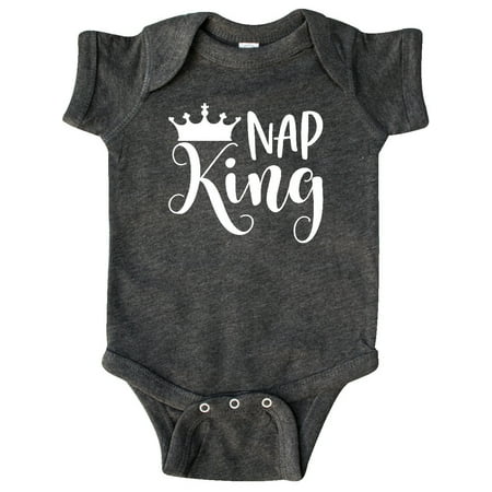 Inktastic Nap King with Crown Gift Baby Boy Bodysuit