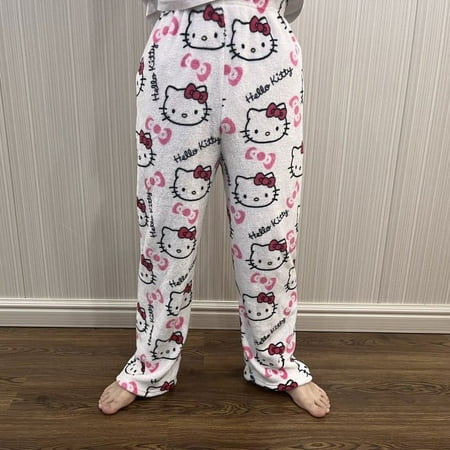 Sanrio Hello Kitty Flannel Pajamas Black Women s Warm Woolen Cartoon Casual Home Pants In Autumn Winter Fashion Trousers
Sanrio Hello Kitty Flannel Pajamas Black Women s Warm Woolen Cartoon Casual Home Pants In Autumn Winter Fashion Trousers