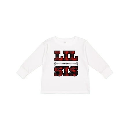 Inktastic Lil Sis Buffalo Plaid Sister Gift Toddler Toddler Girl Long Sleeve T-Shirt
Inktastic Lil Sis Buffalo Plaid Sister Gift Toddler Toddler Girl Long Sleeve T-Shirt