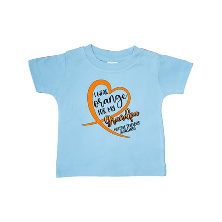 Inktastic I Wear Orange for my Grandpa Multiple Sclerosis Awareness Gift Baby Boy or Baby Girl T-Shirt
Inktastic I Wear Orange for my Grandpa Multiple Sclerosis Awareness Gift Baby Boy or Baby Girl T-Shirt