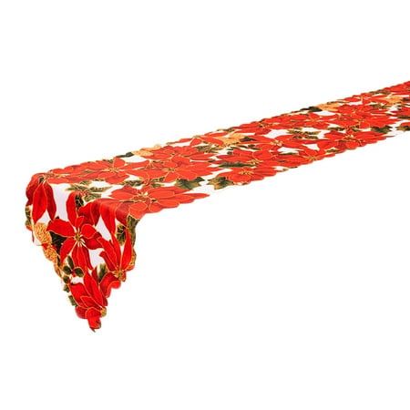 Christmas Table Runner - Machine Washable Printed Kitchen Table Runner for Dinner Parties and Holidays D
Christmas Table Runner - Machine Washable Printed Kitchen Table Runner for Dinner Parties and Holidays D