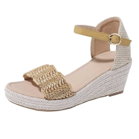 PEASKJP Woman Sandals Women s Comfortable Walking Sandals with Arch Support Athletic Hiking Sandals Outdoor Soft Water Sandals Beach Poolside Travel (Yellow 8.5)
PEASKJP Woman Sandals Women s Comfortable Walking Sandals with Arch Support Athletic Hiking Sandals Outdoor Soft Water Sandals Beach Poolside Travel (Yellow 8.5)