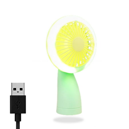 Mini Handheld Fan - Pocket Fan with LED Light USB Rechargeable Personal Fan for Office Travel Make-up Outdoors
Mini Handheld Fan - Pocket Fan with LED Light USB Rechargeable Personal Fan for Office Travel Make-up Outdoors