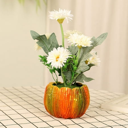 WOXINDA Flower Pot Decoration Home Thanksgiving Ornaments Decoration Decoration Pumpkin Decoration & Hangs