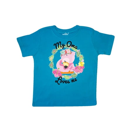 Inktastic Baby Flamingo My Oma Loves Me with Flower Wreath Gift Toddler Boy or Toddler Girl T-Shirt
Inktastic Baby Flamingo My Oma Loves Me with Flower Wreath Gift Toddler Boy or Toddler Girl T-Shirt