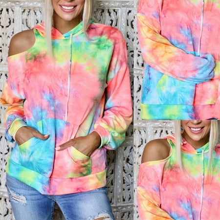 YFPWM Summer Tops for Women Scrub Tops Petite Tops Lace Top Butterfly Cake Top Tie-Dye Print Off-Shoulder Long Sleeve Pocket Hooded Sweatshirt
YFPWM Summer Tops for Women Scrub Tops Petite Tops Lace Top Butterfly Cake Top Tie-Dye Print Off-Shoulder Long Sleeve Pocket Hooded Sweatshirt