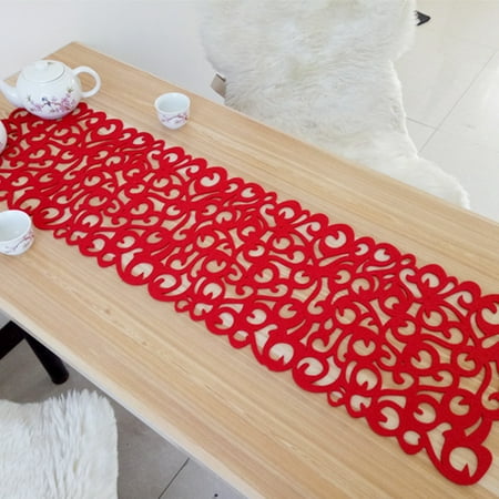 Azhf Free Shipping Hollow Felt Tablecloth Runner Table Mats Household Decorations
Azhf Free Shipping Hollow Felt Tablecloth Runner Table Mats Household Decorations