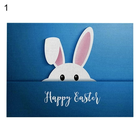 Papaba Dining Pad Heat Resistance Dining Pad Easter Egg Pattern Linen Nordic Style Table Mat Household Supplies
Papaba Dining Pad Heat Resistance Dining Pad Easter Egg Pattern Linen Nordic Style Table Mat Household Supplies