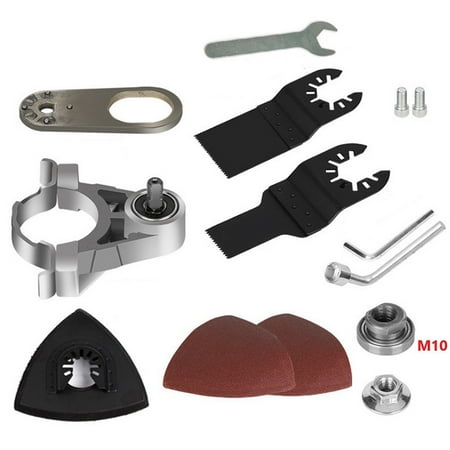 Yannee 100 Type Angle Grinder Conversion Head Adapter M10 Thread for Oscillating Tools
Yannee 100 Type Angle Grinder Conversion Head Adapter M10 Thread for Oscillating Tools