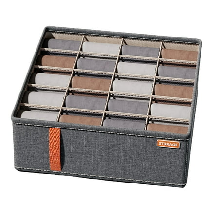 HUAQUE Underwear Organizer Large Capacity Recoverable Washable Multifunctional 6/7/20 Grids Storage Oxford Cloth Stackable Socks Bra Underpants Compartment Box Household Supplies
HUAQUE Underwear Organizer Large Capacity Recoverable Washable Multifunctional 6/7/20 Grids Storage Oxford Cloth Stackable Socks Bra Underpants Compartment Box Household Supplies