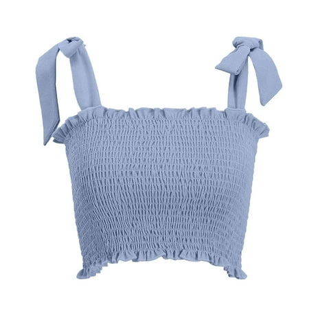 Women Fashion Casual Solid Color Bowknot Camisole Short Vest Top Bra 311 Top
Women Fashion Casual Solid Color Bowknot Camisole Short Vest Top Bra 311 Top