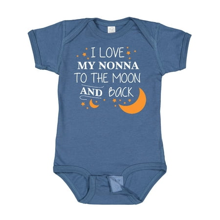 Inktastic I Love My Nonna to the Moon and Back Gift Baby Boy or Baby Girl Bodysuit
Inktastic I Love My Nonna to the Moon and Back Gift Baby Boy or Baby Girl Bodysuit