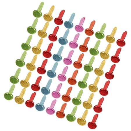 100Pcs Mini Scrapbook Brads DIY Nails Metal Brads Mini Brads Metal Brads for Handicraft
100Pcs Mini Scrapbook Brads DIY Nails Metal Brads Mini Brads Metal Brads for Handicraft