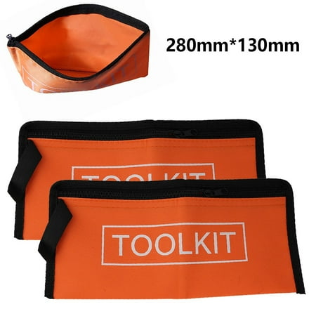 Waterproof Oxford Canvas Cloth Storage Tools Bag Case Pouch Bags 28x13cm