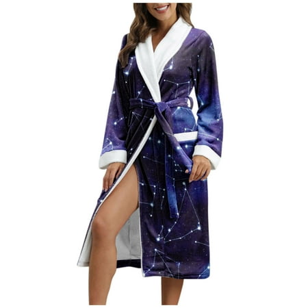 vbnergoie Women s Winter Animal Print Lengthened Bathrobe Splicing Home Clothes Long Flannel Sleepwear Fleece Hooded Bathrobe Plush Long Robe Coat Comfiest Womens Pajamas Womens Pajama Sets Large
vbnergoie Women s Winter Animal Print Lengthened Bathrobe Splicing Home Clothes Long Flannel Sleepwear Fleece Hooded Bathrobe Plush Long Robe Coat Comfiest Womens Pajamas Womens Pajama Sets Large