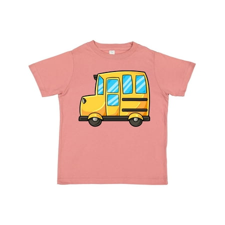 Inktastic Cute School Bus Gift Toddler Boy or Toddler Girl T-Shirt