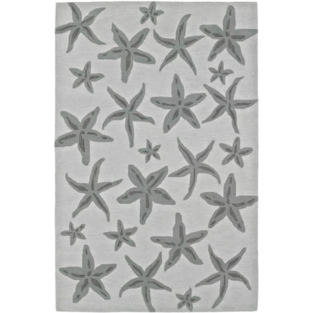 Addison Beaches Coastal Starfish Pearl Area Rug