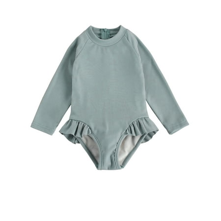 Canrulo Summer Baby Boys Girls One Piece Swimwear Long Sleeve Fashion Clothes Blue 18-24 Months
Canrulo Summer Baby Boys Girls One Piece Swimwear Long Sleeve Fashion Clothes Blue 18-24 Months