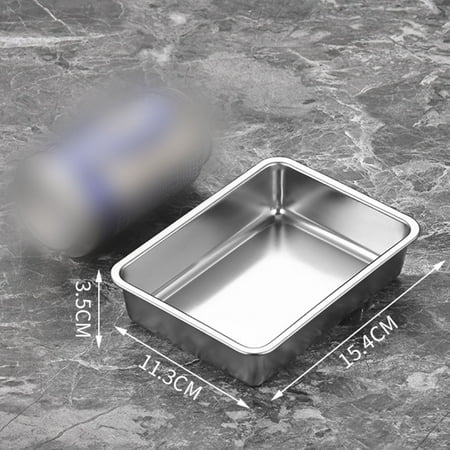ALSLIAO 304 Double Ear Stainless Steel Fried Chicken Tray Restaurant Snack Fruit Tray
ALSLIAO 304 Double Ear Stainless Steel Fried Chicken Tray Restaurant Snack Fruit Tray