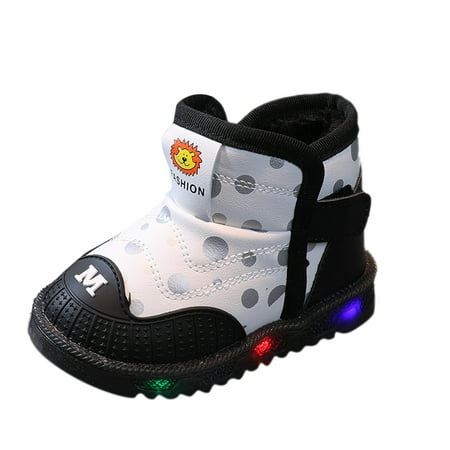 Rgdypko Toddler Boys Girls Shoes Baby Slip On Shoes Warm Children Luminous Cotton Light Boots Kids First Walker Lightweight Shoes
Rgdypko Toddler Boys Girls Shoes Baby Slip On Shoes Warm Children Luminous Cotton Light Boots Kids First Walker Lightweight Shoes