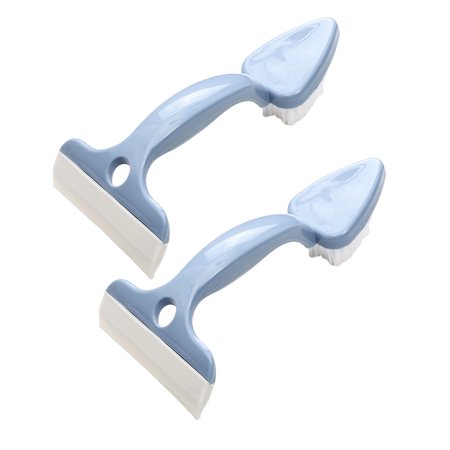 2Pcs Tile Cleaning Brushes Bahroom Floor Brushes Glass Scraper Double-Headed Cleaning Tool (Blue)
2Pcs Tile Cleaning Brushes Bahroom Floor Brushes Glass Scraper Double-Headed Cleaning Tool (Blue)