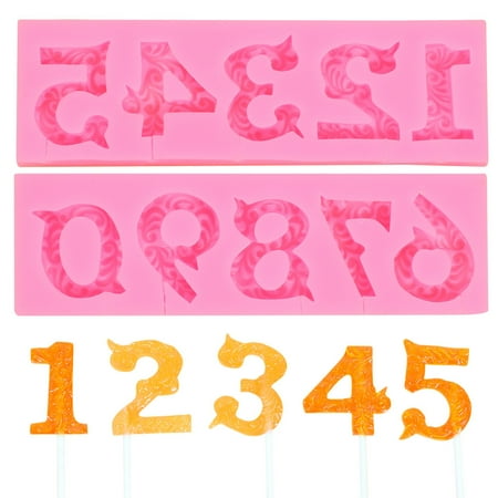 Food-grade Silicone Number 0-9 Mold Chocolate Cake Non-stick Silicone Mold for Birthday Cake Decorating
Food-grade Silicone Number 0-9 Mold Chocolate Cake Non-stick Silicone Mold for Birthday Cake Decorating