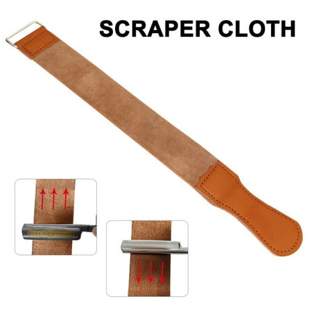 VeliToy Shaver Grinding Cloth Napkin Swing Double Leather Cloth with Metal Scraper Ring
VeliToy Shaver Grinding Cloth Napkin Swing Double Leather Cloth with Metal Scraper Ring