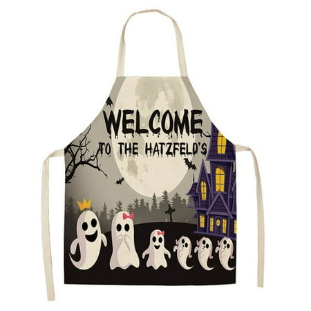 Halloween Pumpkin Skull Printing Kitchen Aprons for Women Man Home Cooking Baking Tool Cleaning Cotton Linen Apron
Halloween Pumpkin Skull Printing Kitchen Aprons for Women Man Home Cooking Baking Tool Cleaning Cotton Linen Apron