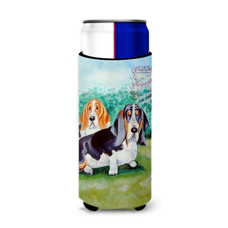 Caroline s Treasures 7061MUK Basset Hound Double Trouble Ultra Hugger for slim cans Slim Can multicolor
Caroline s Treasures 7061MUK Basset Hound Double Trouble Ultra Hugger for slim cans Slim Can multicolor