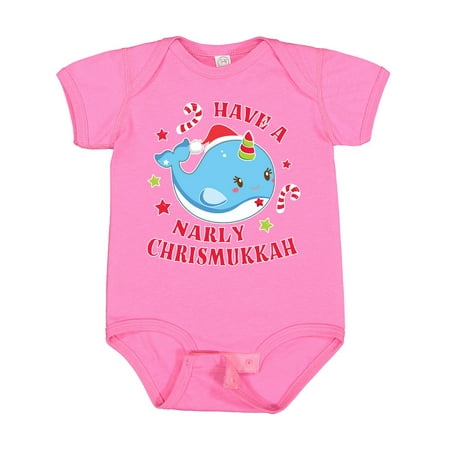 Inktastic Have a Narly Chrismukkah with Cute Narwhal and Candy Canes Gift Baby Boy or Baby Girl Bodysuit
Inktastic Have a Narly Chrismukkah with Cute Narwhal and Candy Canes Gift Baby Boy or Baby Girl Bodysuit