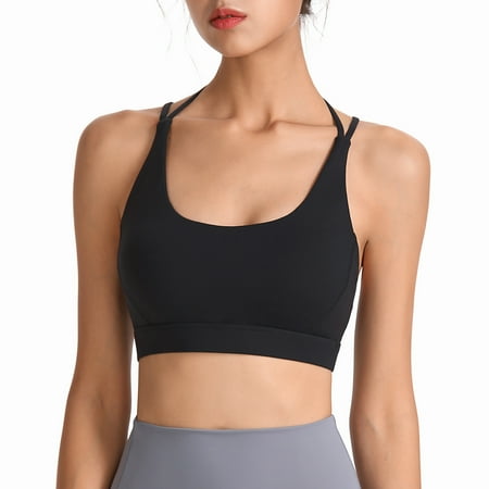 UoCefik Womens Suppor Yoga Sports Bra Crisscross Back Push Up Bras Strappy Comfort Bras for Women
UoCefik Womens Suppor Yoga Sports Bra Crisscross Back Push Up Bras Strappy Comfort Bras for Women