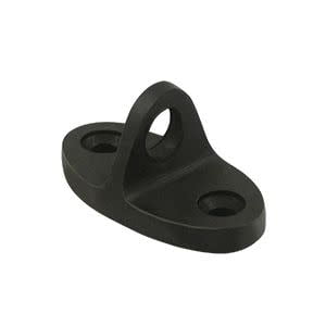 Deltana Che4 Contemporary Cabin Eye For Cabin Hooks - Black