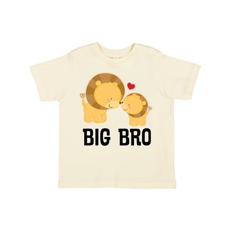 Inktastic Big Bro Lion Brother Boys Gift Toddler Boy Girl T-Shirt