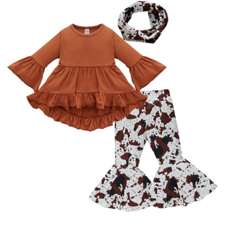 Lovebay Toddler Kid Baby Girls Long Sleeve Ruffle Tunic Tops Flared Pants Hairband Outfits Clothes
Lovebay Toddler Kid Baby Girls Long Sleeve Ruffle Tunic Tops Flared Pants Hairband Outfits Clothes