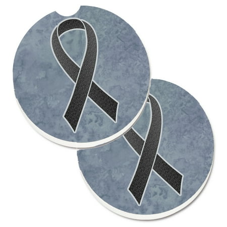 Carolines Treasures AN1216CARC Black Ribbon for Melanoma Cancer Awareness Set of 2 Cup Holder Car Coasters Large
Carolines Treasures AN1216CARC Black Ribbon for Melanoma Cancer Awareness Set of 2 Cup Holder Car Coasters Large