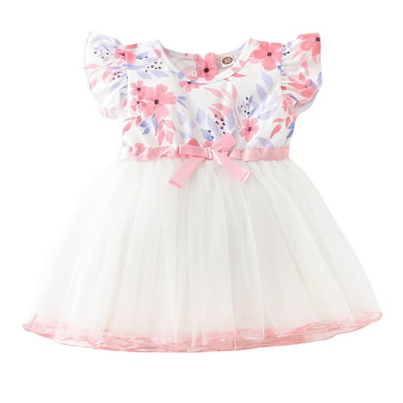Child Baby Girls Dress Floral Printed Ruffle Sleeve O-Neck Summer Candy Lovely Fashion Loose Fit Sundress Comfortable Cozy Dresses
Child Baby Girls Dress Floral Printed Ruffle Sleeve O-Neck Summer Candy Lovely Fashion Loose Fit Sundress Comfortable Cozy Dresses