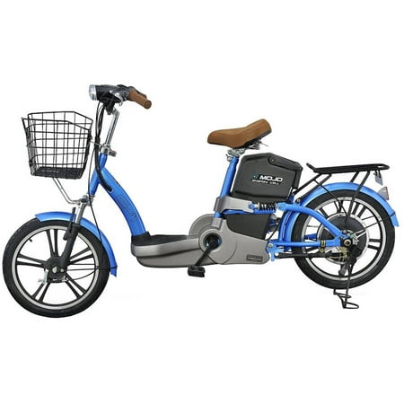 E1 Electric Bike with Lithium Battery, Forest Blue