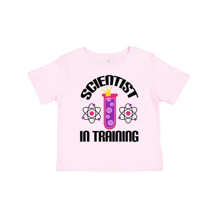 Inktastic Future Scientist in Training Gift Toddler Toddler Girl T-Shirt