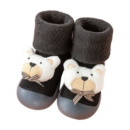 Baby Shoes Warm Winter Cartoon Baby Shoes Baby Soft Sole Shoes