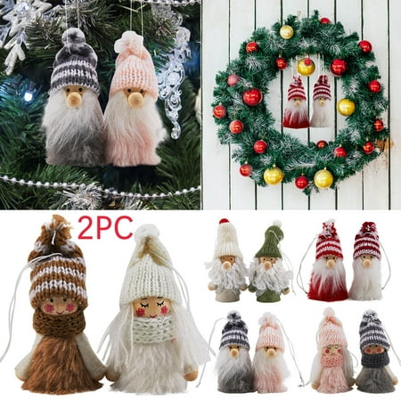 WNG 2Pc Christmas Small Pendant Wool Plush Doll Pendant Christmas Home Scene Decoration
WNG 2Pc Christmas Small Pendant Wool Plush Doll Pendant Christmas Home Scene Decoration