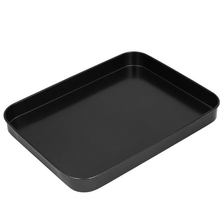 Bread Carbon Steel Rectangle Shaped Baking Mold Mould Bakeware Pan Black