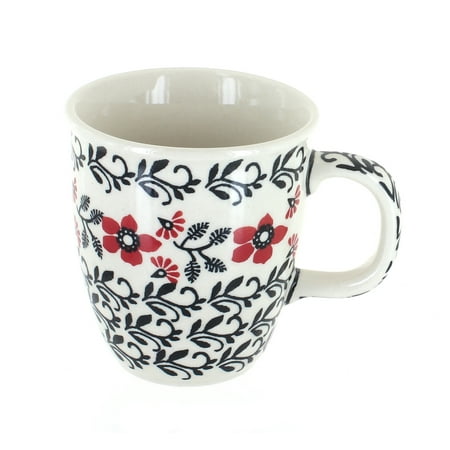 Blue Rose Polish Pottery Scarlett Ivy Coffee Mug