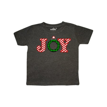 Inktastic Joy Christmas Ornament with Candy Cane Stripes Gift Toddler Boy or Toddler Girl T-Shirt
Inktastic Joy Christmas Ornament with Candy Cane Stripes Gift Toddler Boy or Toddler Girl T-Shirt
