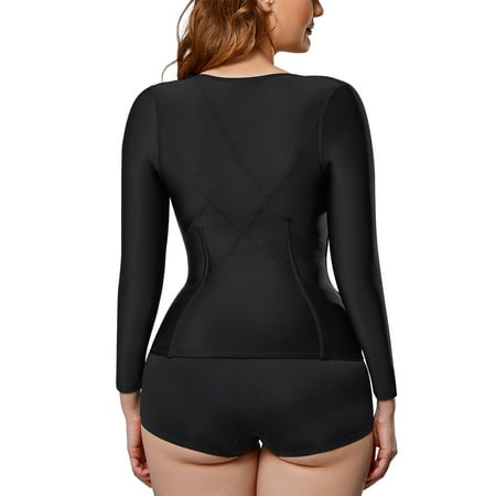 Eleady Women Waist Trainer Shapewear Tummy Control Corset Arm Slimmer Body Shaper Post Surgery Compression Top(Black Large)
Eleady Women Waist Trainer Shapewear Tummy Control Corset Arm Slimmer Body Shaper Post Surgery Compression Top(Black Large)