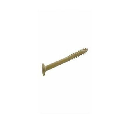 Grip-Rite LP312STTBK Star Flat Head Deck Screws 3-1/2 Inch 25 lb