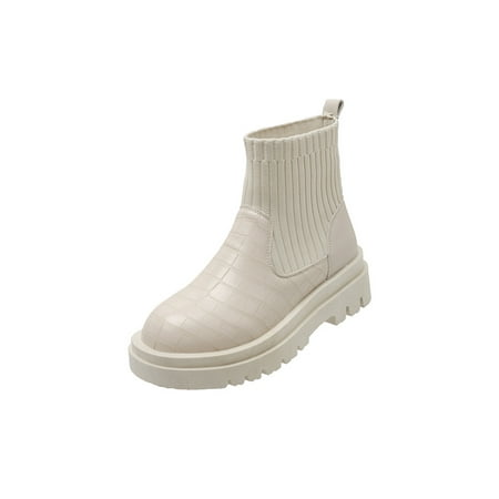 SIMANLAN Womens Lug Sole Chelsea Boot Breathable Elastic Booties Work Comfort Pull On Ankle Boots Beige 8
SIMANLAN Womens Lug Sole Chelsea Boot Breathable Elastic Booties Work Comfort Pull On Ankle Boots Beige 8