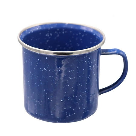 300ML Outdoor Enamel Mug Anti-rust Vintage Style Mug Wearable Large-caliber Household Simple Water Cup with Handle for Camping Climbing Barbecue
300ML Outdoor Enamel Mug Anti-rust Vintage Style Mug Wearable Large-caliber Household Simple Water Cup with Handle for Camping Climbing Barbecue