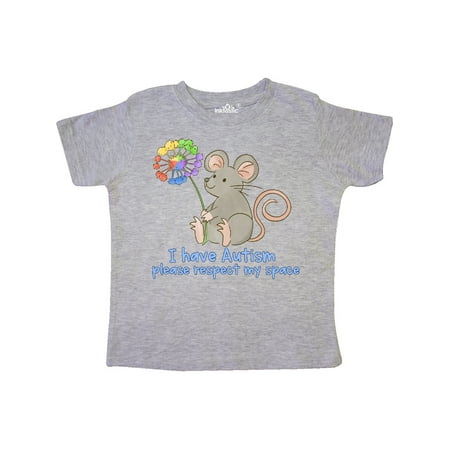 Inktastic I Have Autism Please Respect My Space Mouse with Flower Gift Toddler Boy or Toddler Girl T-Shirt
Inktastic I Have Autism Please Respect My Space Mouse with Flower Gift Toddler Boy or Toddler Girl T-Shirt