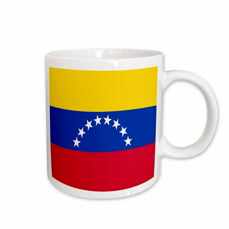 3dRose Venezuela Flag Ceramic Mug 11-ounce